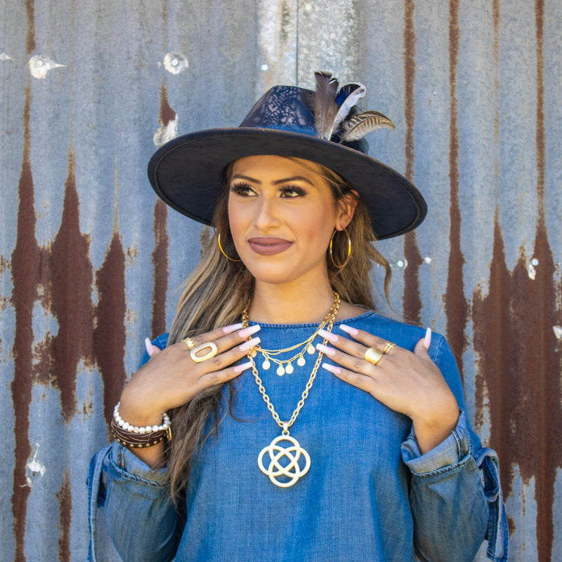 Large Stainless Steel Hoop Earrings 18K Gold Plating 219c