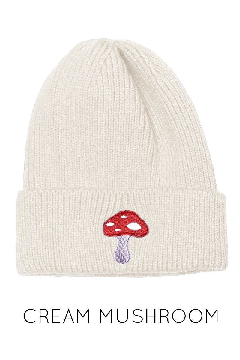 Embroidered Beanie
