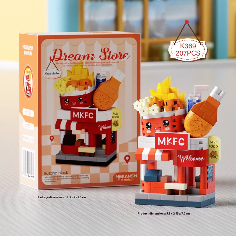 City Street View Building Blocks Children's Educational Toys