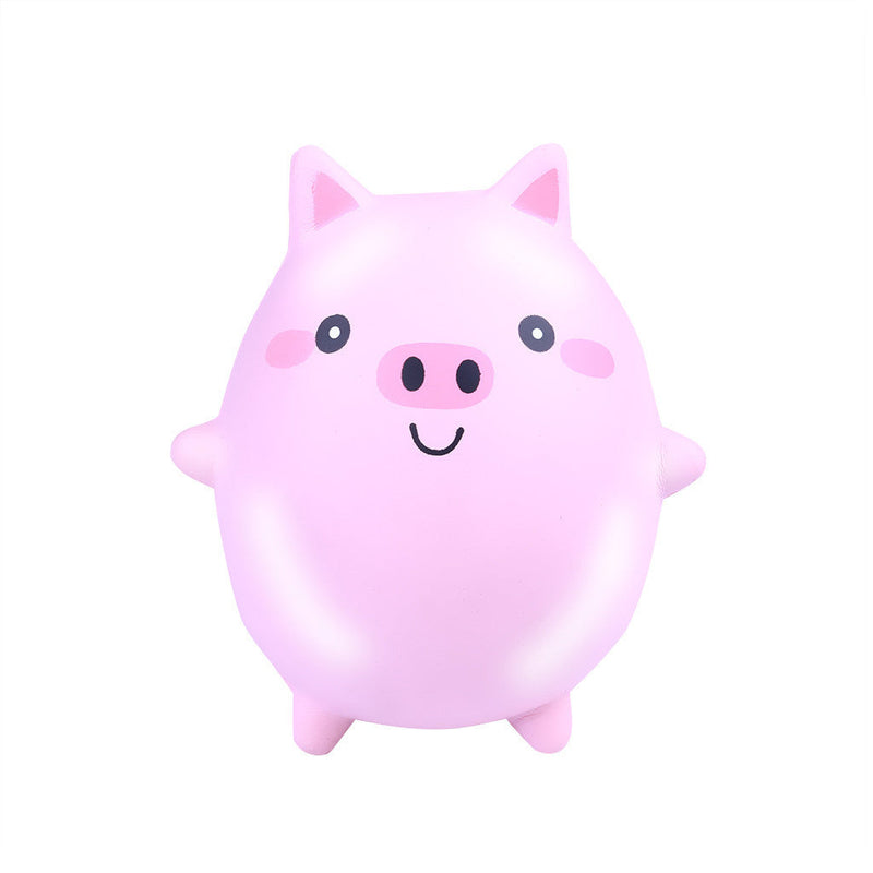 Soft and slow rebound decompression toy