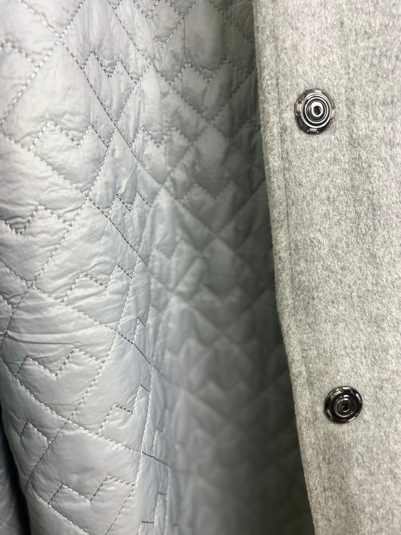 Genuine Scandinavian Mink Fur Virgin Wool Coat