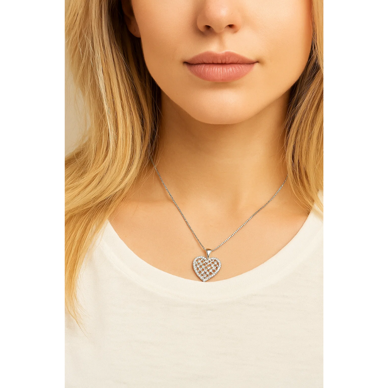 Crystal Heart Necklace
