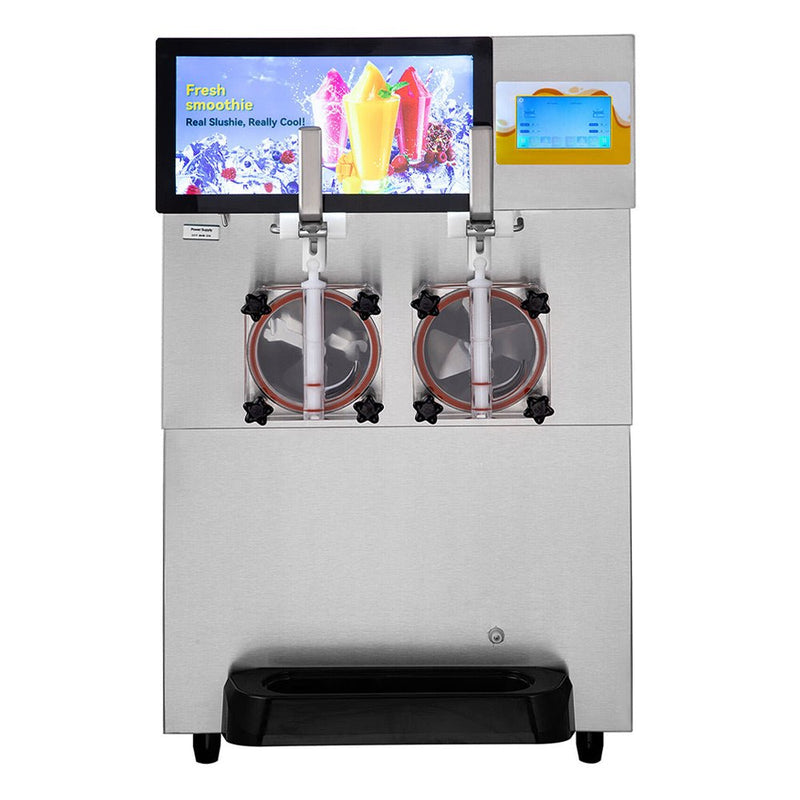 16L Commercial Double Frozen Margarita Ice Slushie Drink Maker Machine, 1155W (SAK95281)