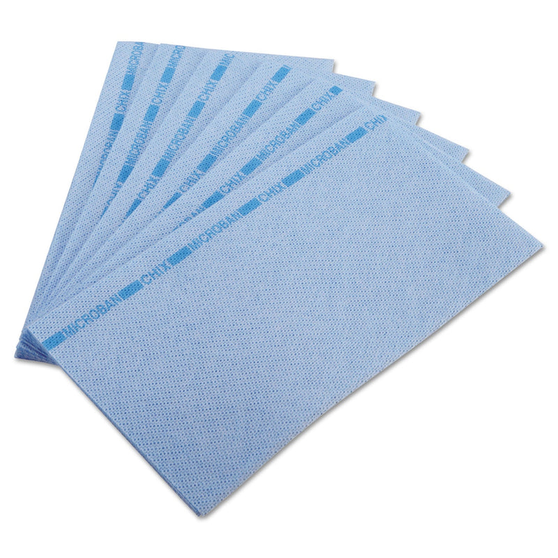 Chix Food Service Towels, 13 x 24, Blue, 150/Carton