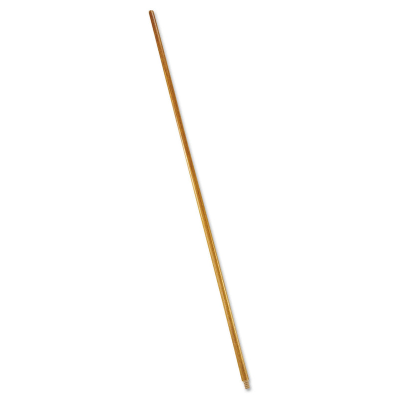 Rubbermaid Wood Threaded-Tip Broom/Sweep Handle, 0.94" dia x 60", Natural