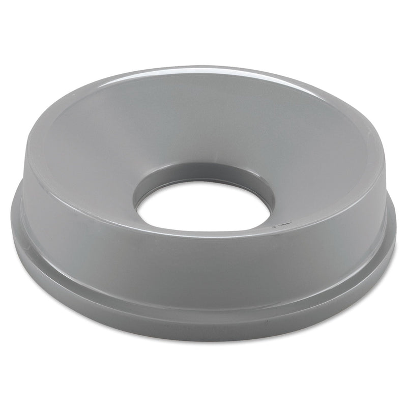 Rubbermaid Untouchable Funnel Top, Round, 16.25" Diameter, Gray