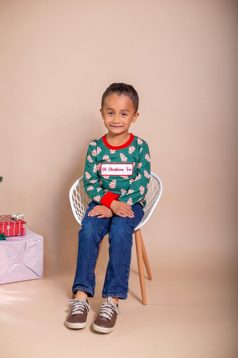 Christmas cakes smocked top