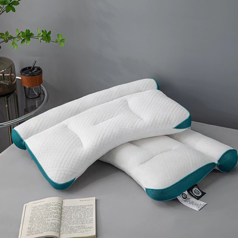 Washable Memory Foam Neck & Back Support Pillow