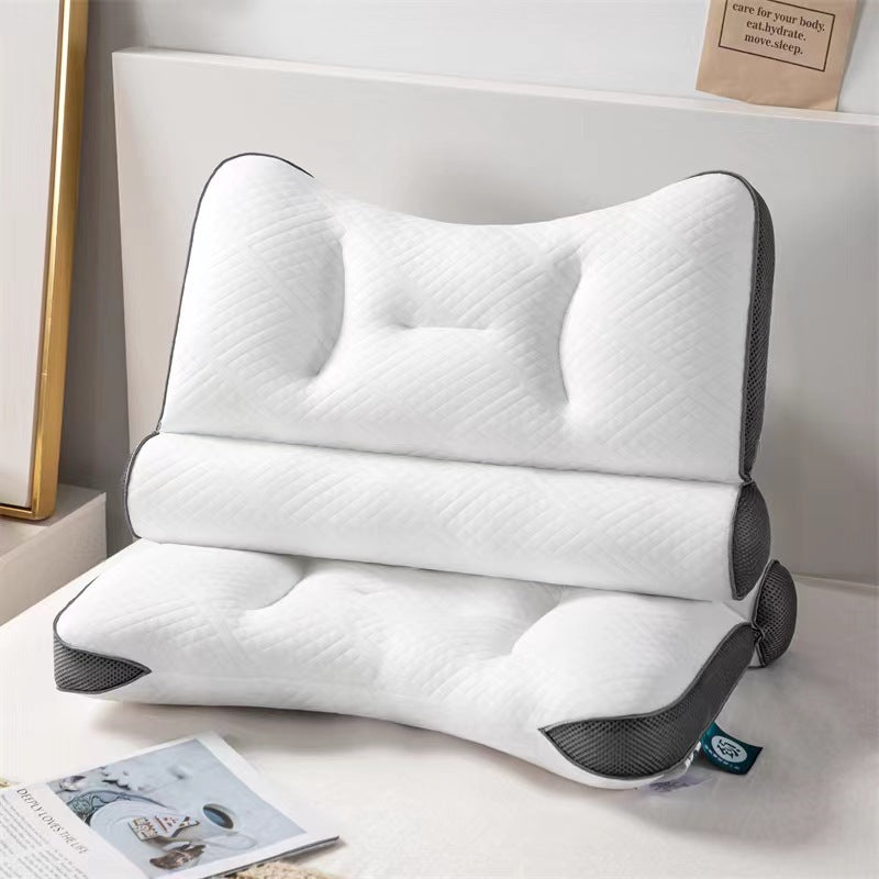 Washable Memory Foam Neck & Back Support Pillow