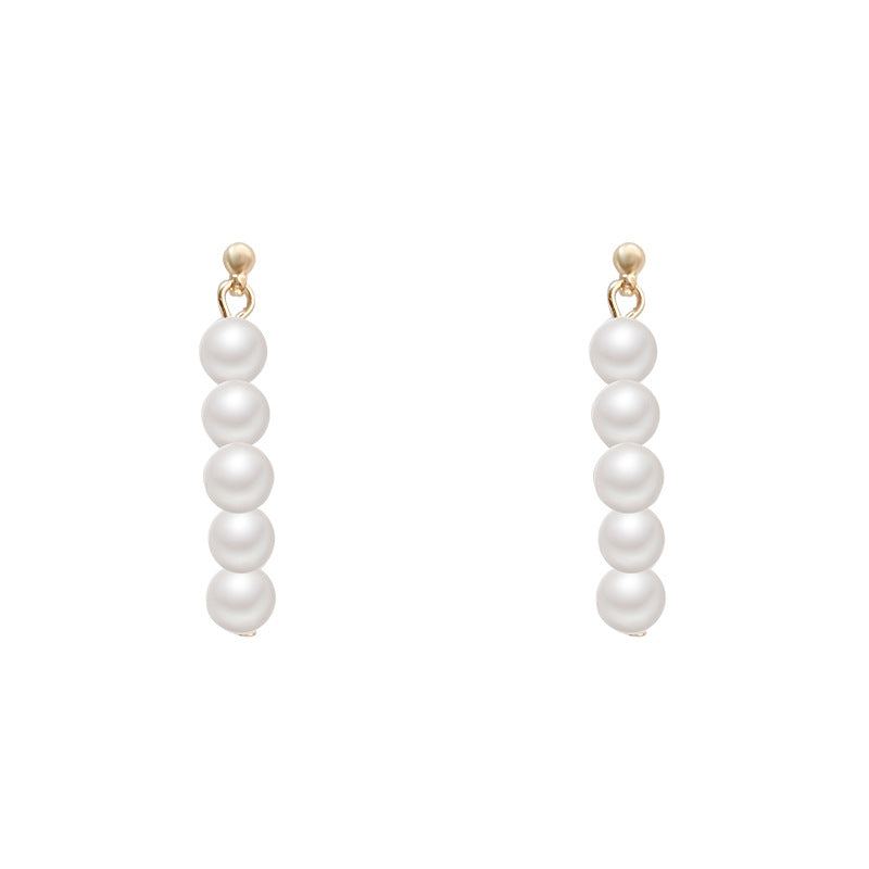 Handmade Pearl Drop Dangle Earrings