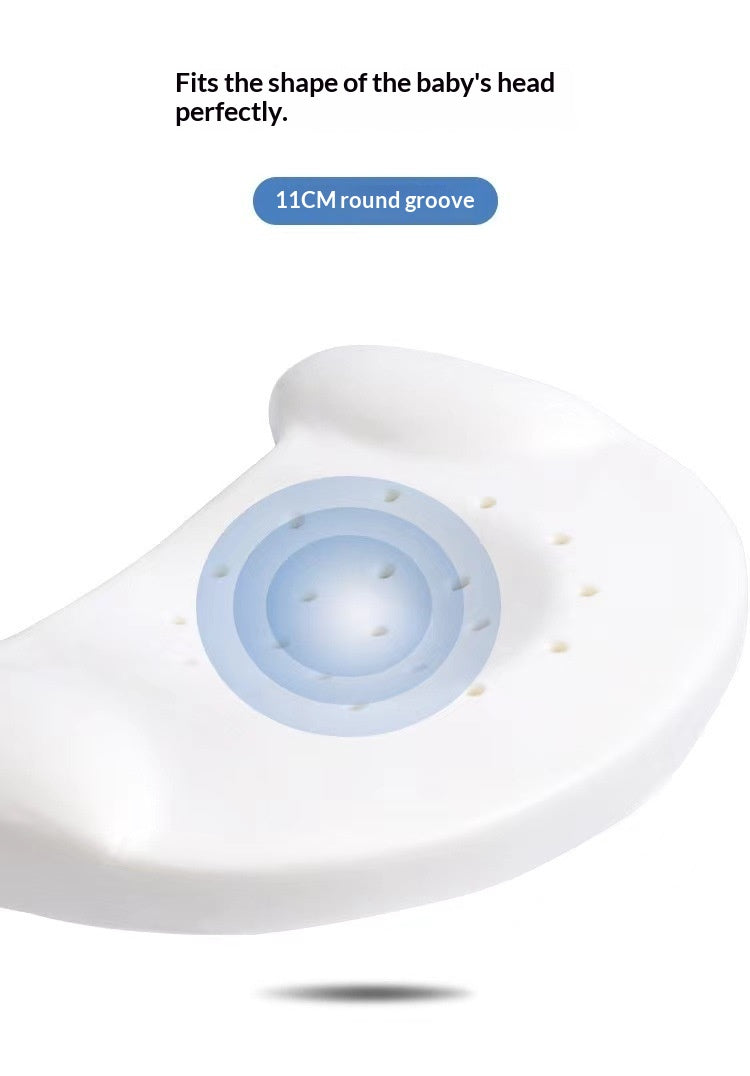 Baby Small-Ear Shaping Pillow – Soft Neck Support Cushion