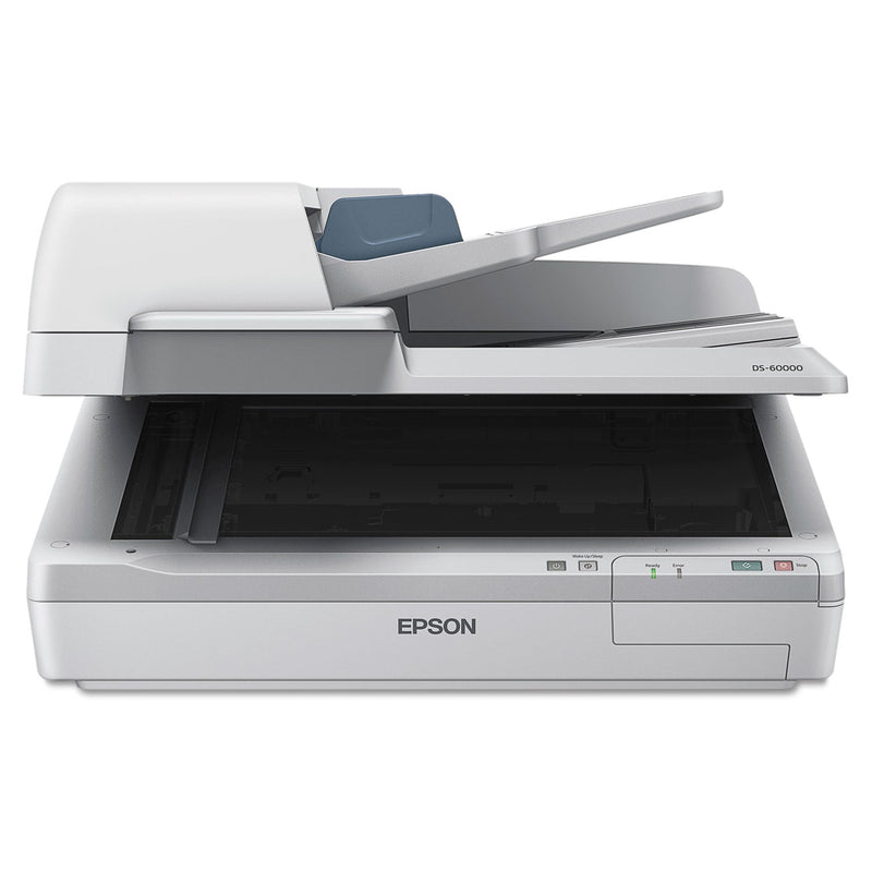 Epson WorkForce DS-60000 Scanner, 600 dpi Optical Resolution, 200-Sheet Duplex Auto Document Feeder