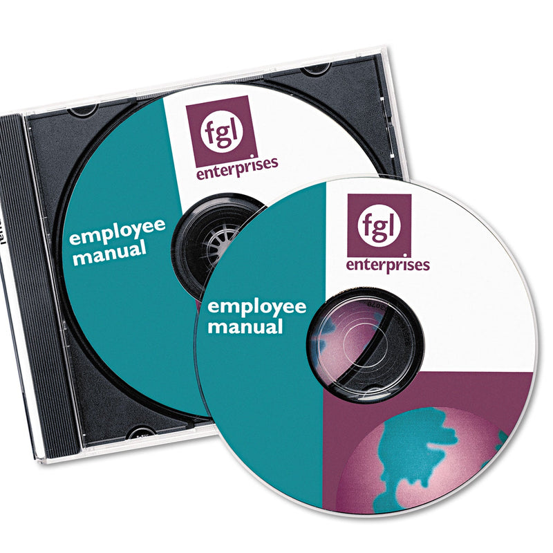 Avery Laser CD Labels, Matte White, 30/Pack