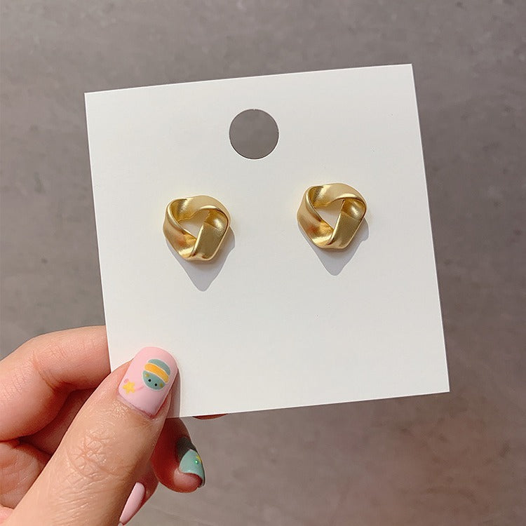 Geometrical Triangles Earrings