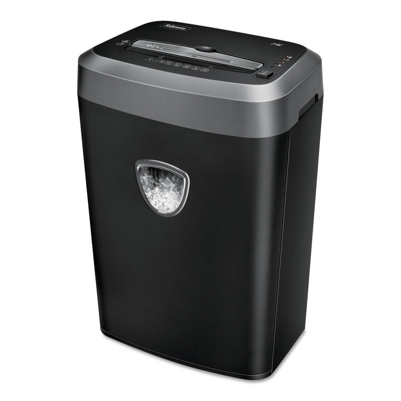 Fellowes Powershred 74C Cross-Cut Shredder, 14 Manual Sheet Capacity
