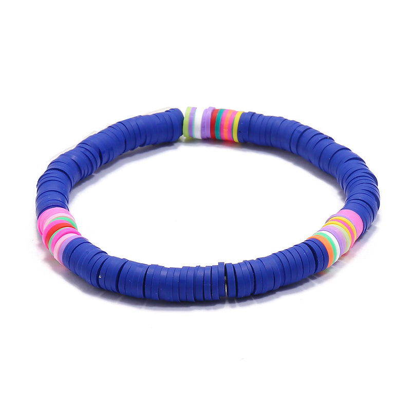 Bohemian Colorful Clay Bracelets