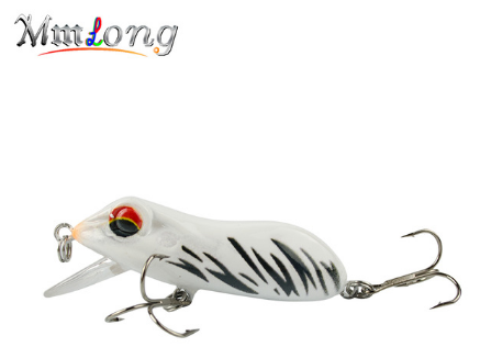 Mmlong 6.3cm Hard Frog Fishing lures Floating Minnow MR03-S Artifical Baits  Wobbler  Crank Bait  Pesca