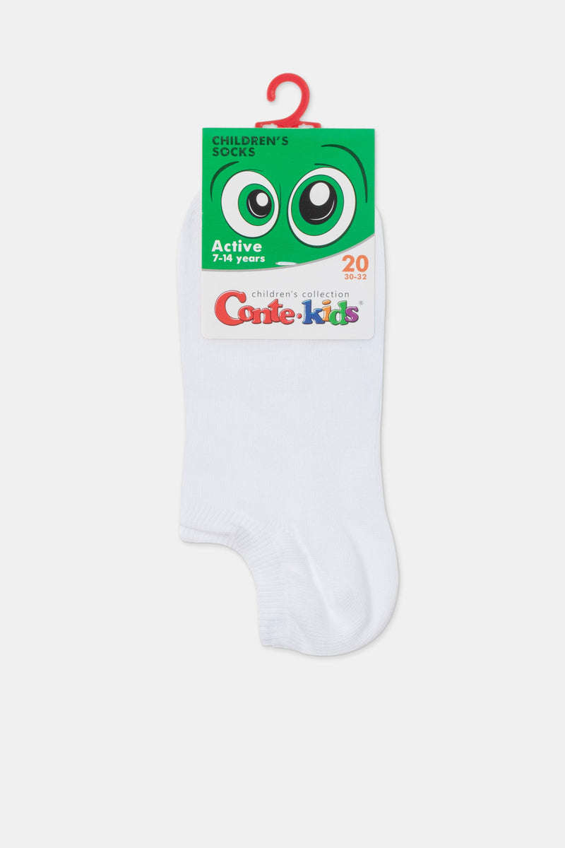 Conte-Kids Cotton No Show Socks - Active 000