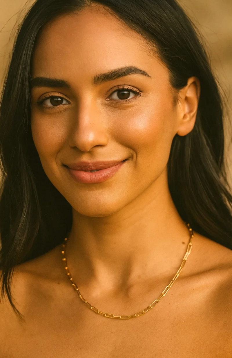 Paperclip Link Necklace – Effortless Glamour for Any Occasion