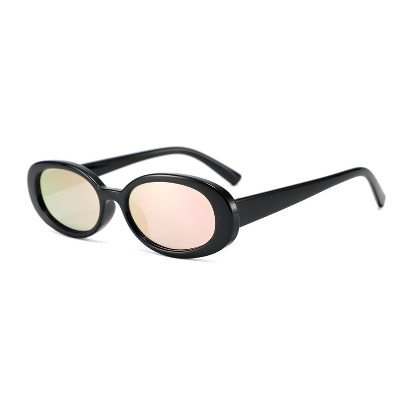 European And American Personality Small Frame Sunglasses Women's Fashion Oval