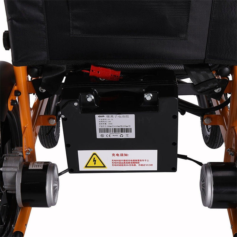 18" Heavy-Duty 500W Electric Mobility Power Wheelchair, 265 LBS (98471625)