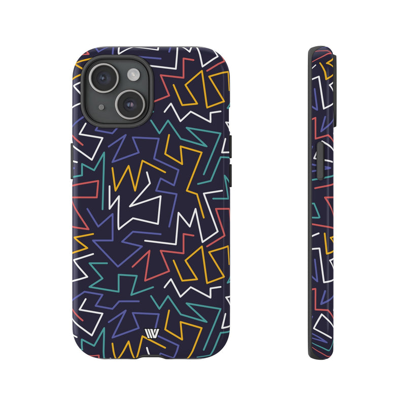 ZIGZAG NIGHT | Tough Phone Case