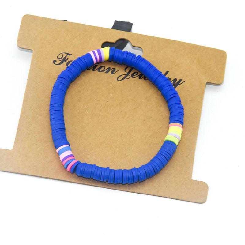 Color Soft Pottery Bracelet