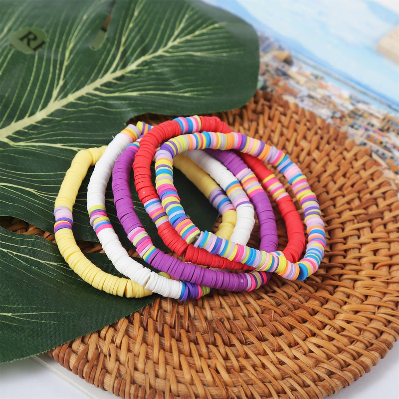 Elastic Soft Clay Bracelets