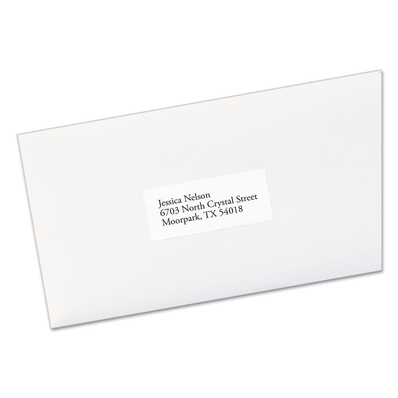 Avery EcoFriendly Mailing Labels, Inkjet/Laser Printers, 1 x 2.63, White, 30/Sheet, 100 Sheets/Pack