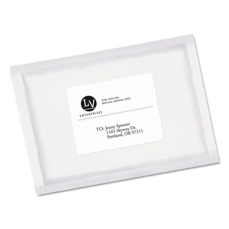 Avery EcoFriendly Mailing Labels, Inkjet/Laser Printers, 3.33 x 4, White, 6/Sheet, 100 Sheets/Pack
