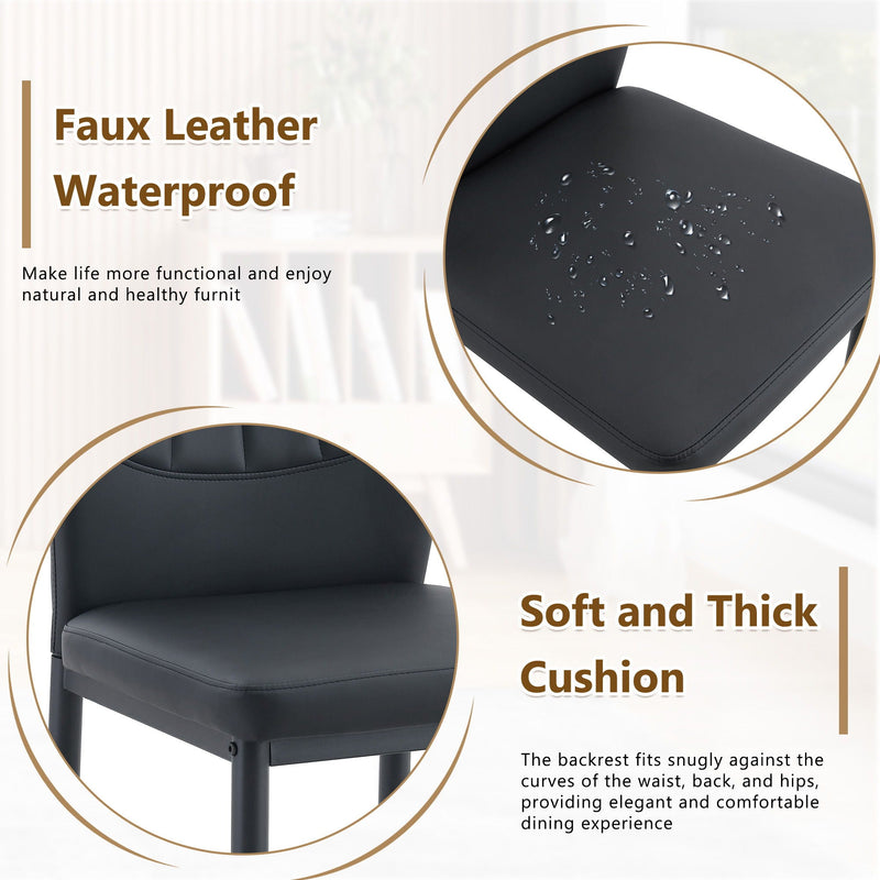 Dining Chairs With Shell Pattern, Comfort And Style