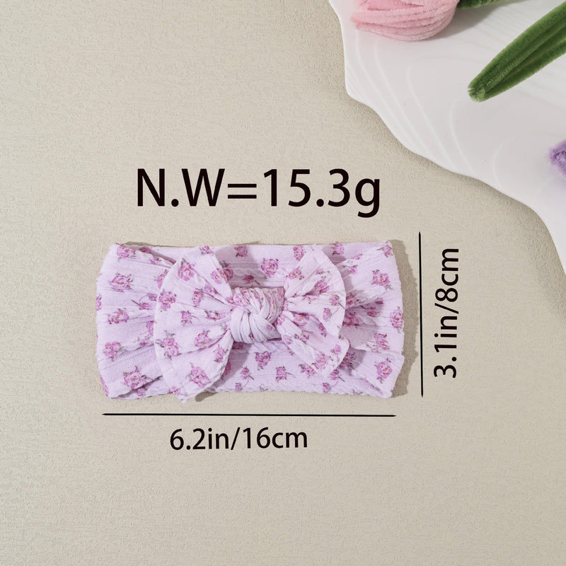 Baby Digital Print Bow Headband