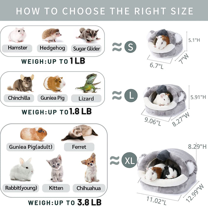 House Cage Accessories Bed Sleeping Bag