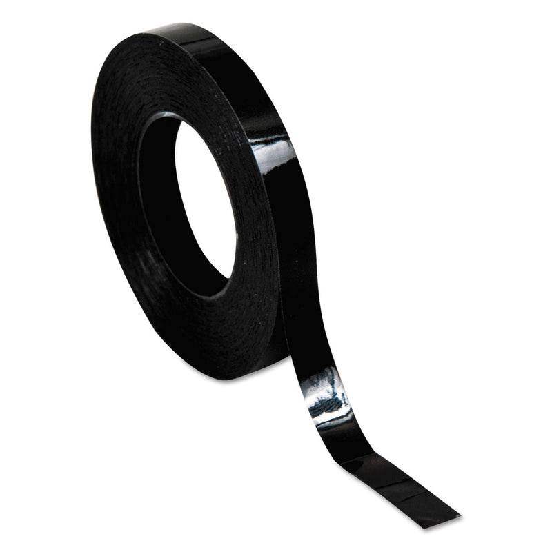 Chartpak Graphic Chart Tapes, 1" Core, 0.25" x 27 ft, Matte Black
