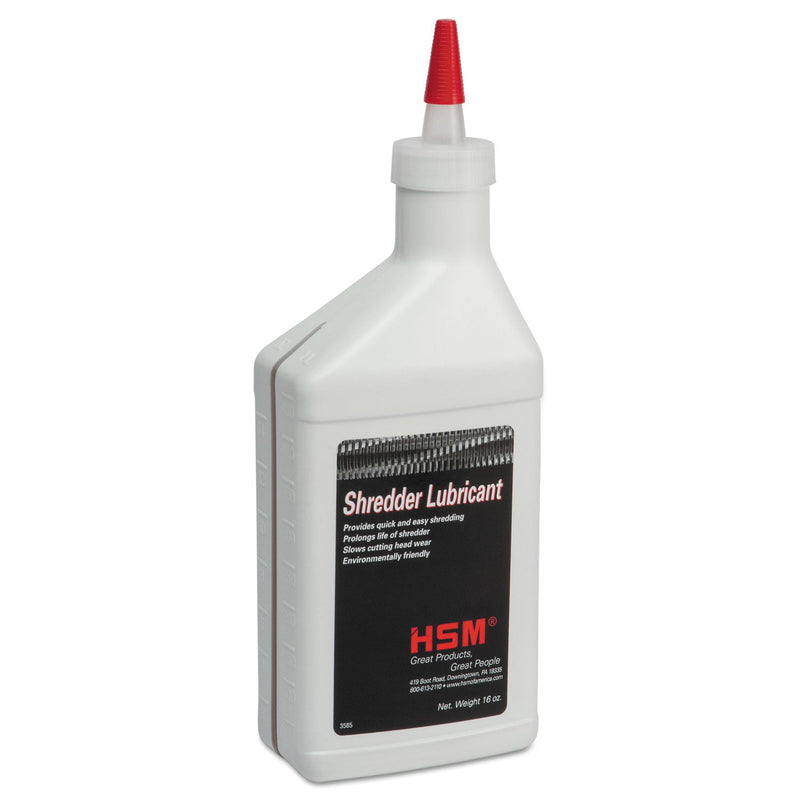 HSM of America Shredder Oil, 16 oz Bottle
