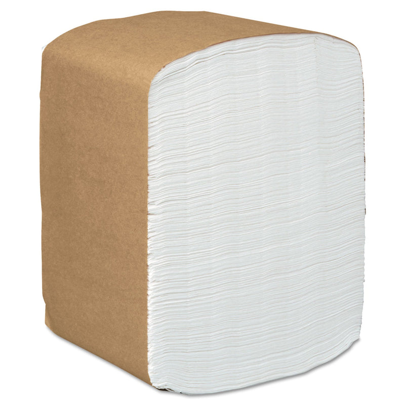 Scott Full-Fold Dispenser Napkins, 1-Ply, 12 x 17, White, 250/Pack, 24 Packs/Carton
