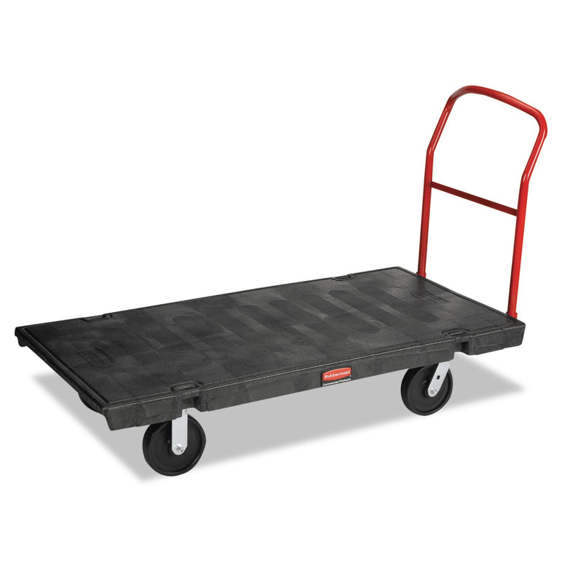 Rubbermaid Platform Truck, 2,000 lb Capacity, 30 x 60 x 7, Black