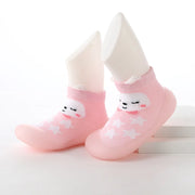 Unisex Baby Shoes First Shoes Toddler First Walkers Boy Soft Sole Rubber Baby Shoes Cute Baby Girl Shoes Baby Booties Anti-Slip