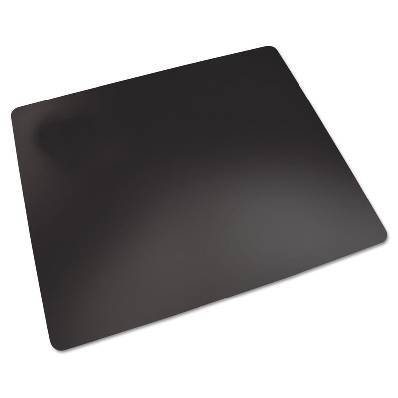 Artistic Rhinolin II Desk Pad with Antimicrobial Protection, 17 x 12, Black