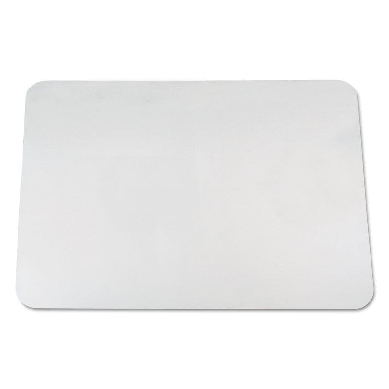 Artistic KrystalView Desk Pad with Antimicrobial Protection, Glossy Finish, 38 x 24, Clear