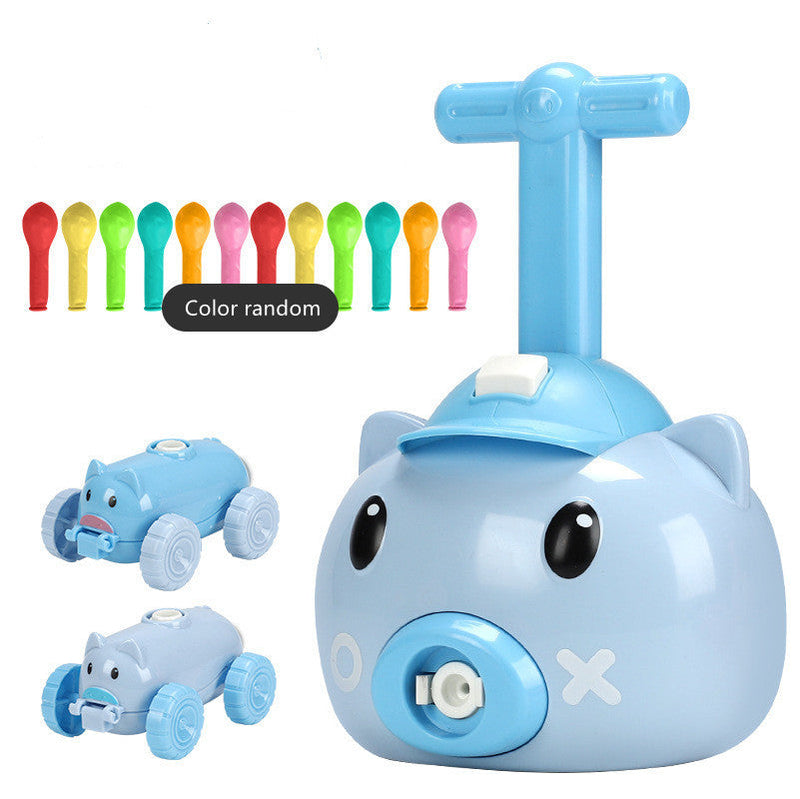 Children's Educational Toys For Piggy Pneumatic Car