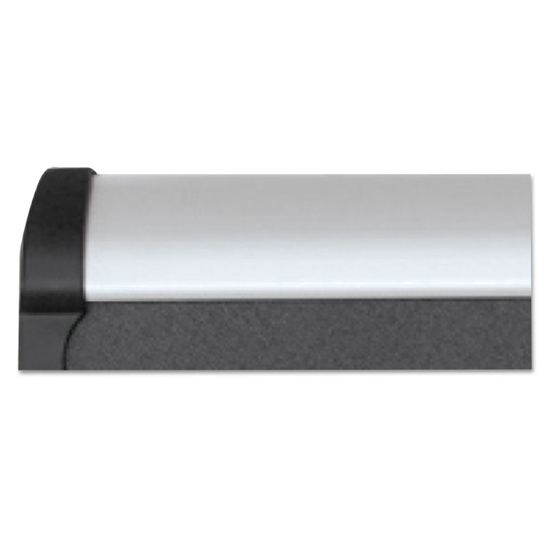 Quartet Prestige Plus Magnetic Fabric Bulletin Board, 36 x 24, Aluminum Frame