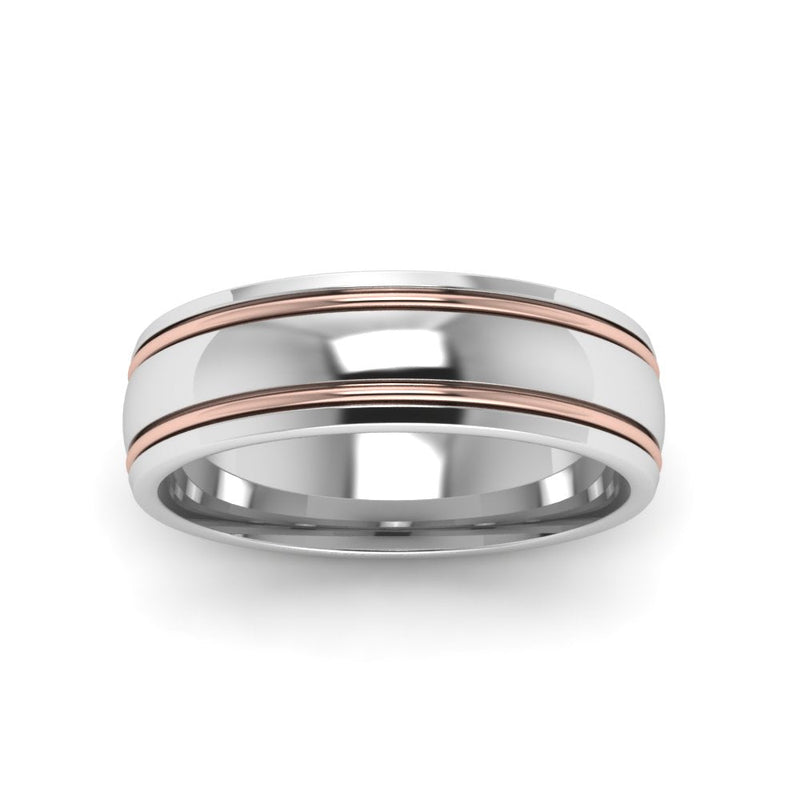 Two Tone Gold Ring