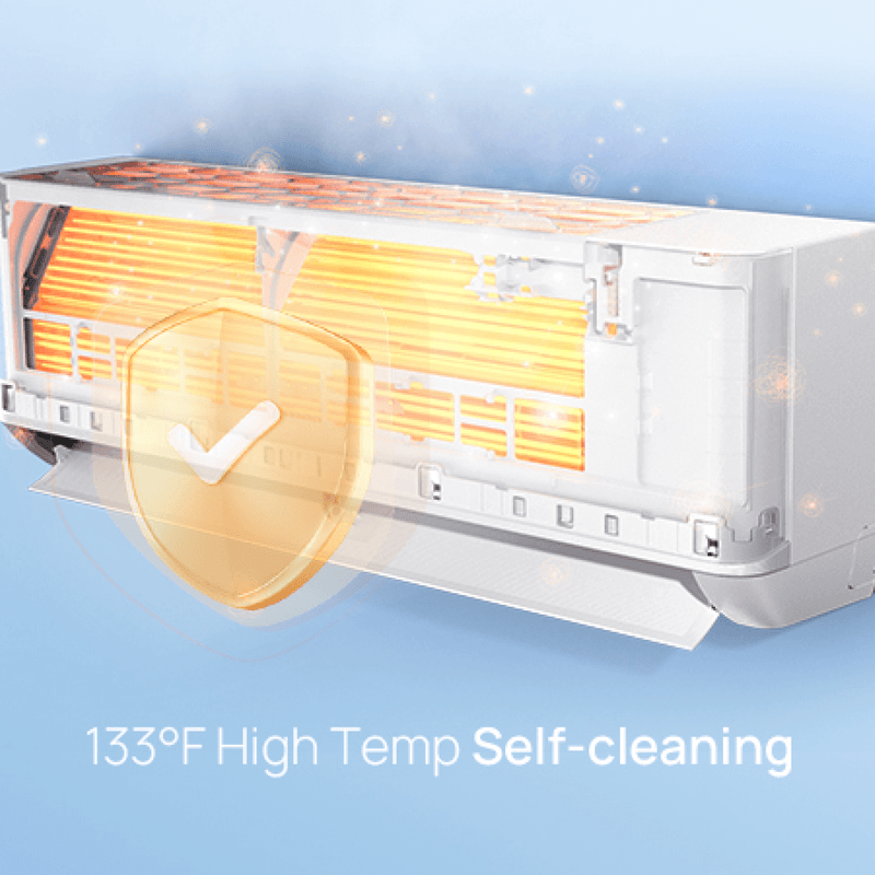 Greenland 9000 BTU WiFi Ductless Mini Split AC with Heat Pump (R454B)