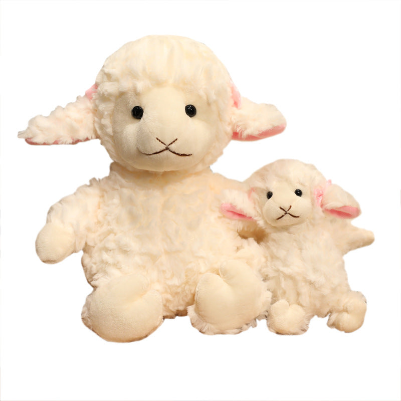 Comfort Doll Curly Wool Sheep Plush Toy