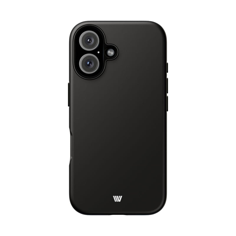 JET BLACK | Tough Phone Case