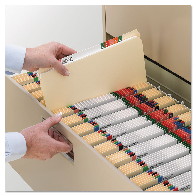 Smead Manila File Folders, Straight Tabs, Legal Size, 0.75" Expansion, Manila, 100/Box