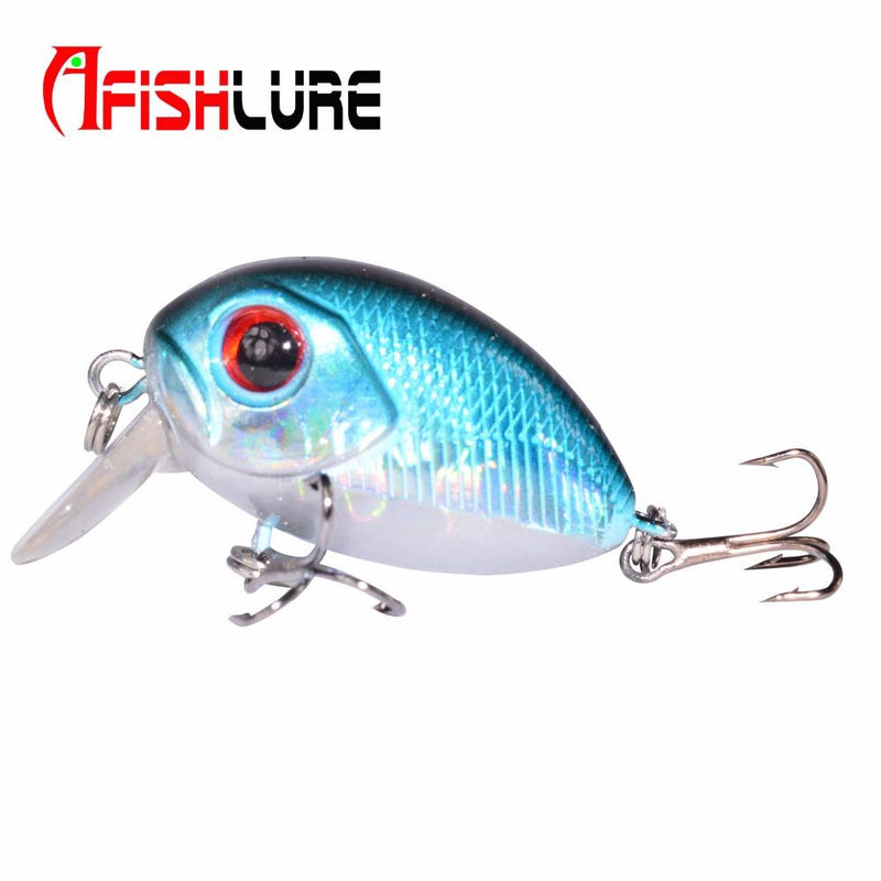 AFISHLURE  36mm 3.5g Crank Bait Hard Plastic Artificial Fishing Lure Fake carp Pesca  Wobbler Leurre Peche  Isca