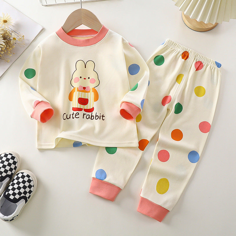 Autumn And Winter Underwear Suit Cotton New Men And Women