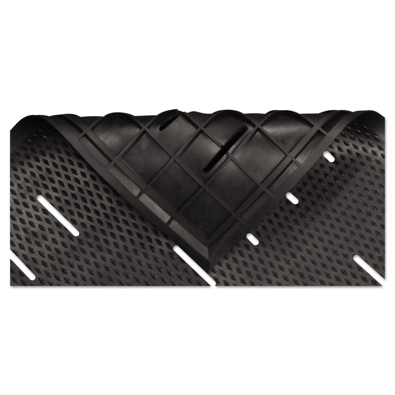 Guardian Free Flow Comfort Utility Floor Mat, 36 x 48, Black